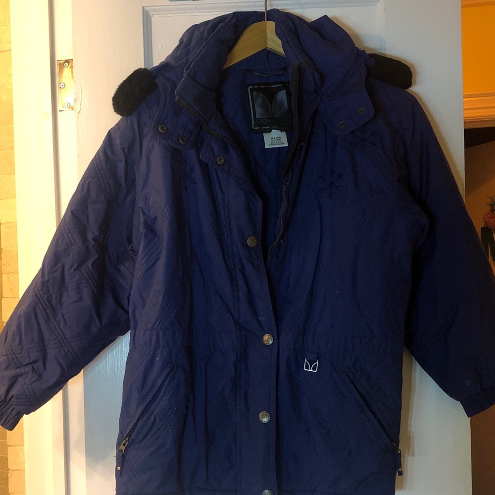 Women's Navy Ski Jacket